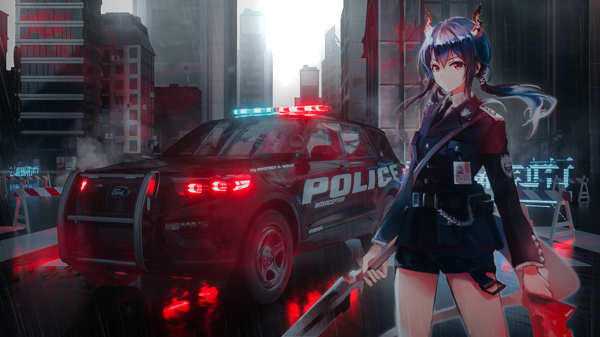 This is a pixiv picture whose title is 陈· Pursuit.