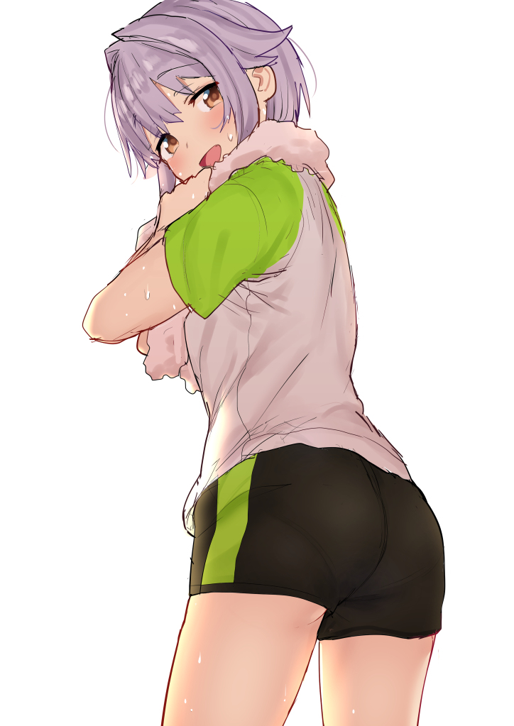 This is a pixiv picture whose title is あんまりカワイイからって.