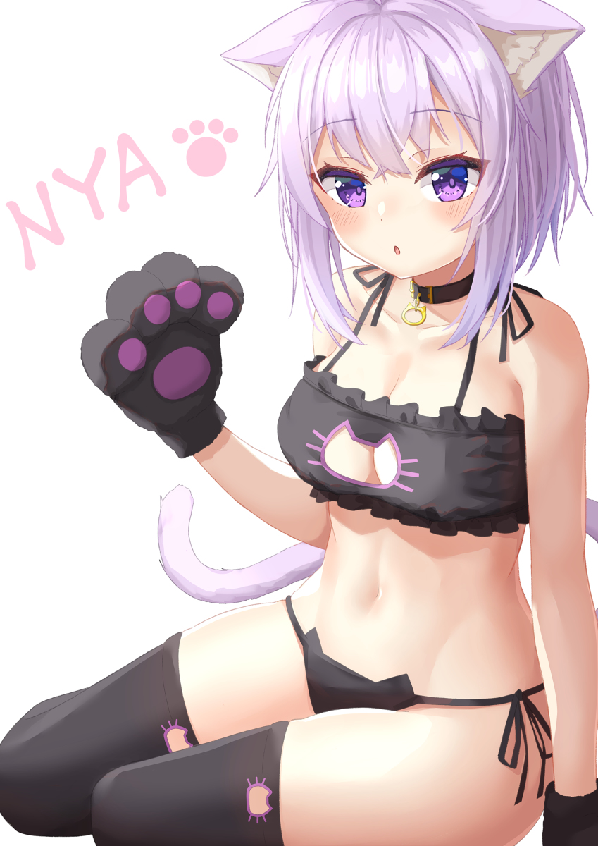This is a pixiv picture whose title is にゃぁ！！.