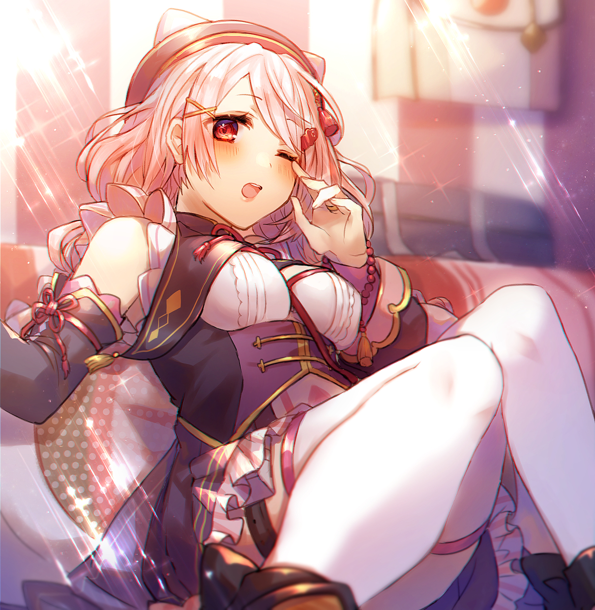 This is a pixiv picture whose title is おはしいな～.