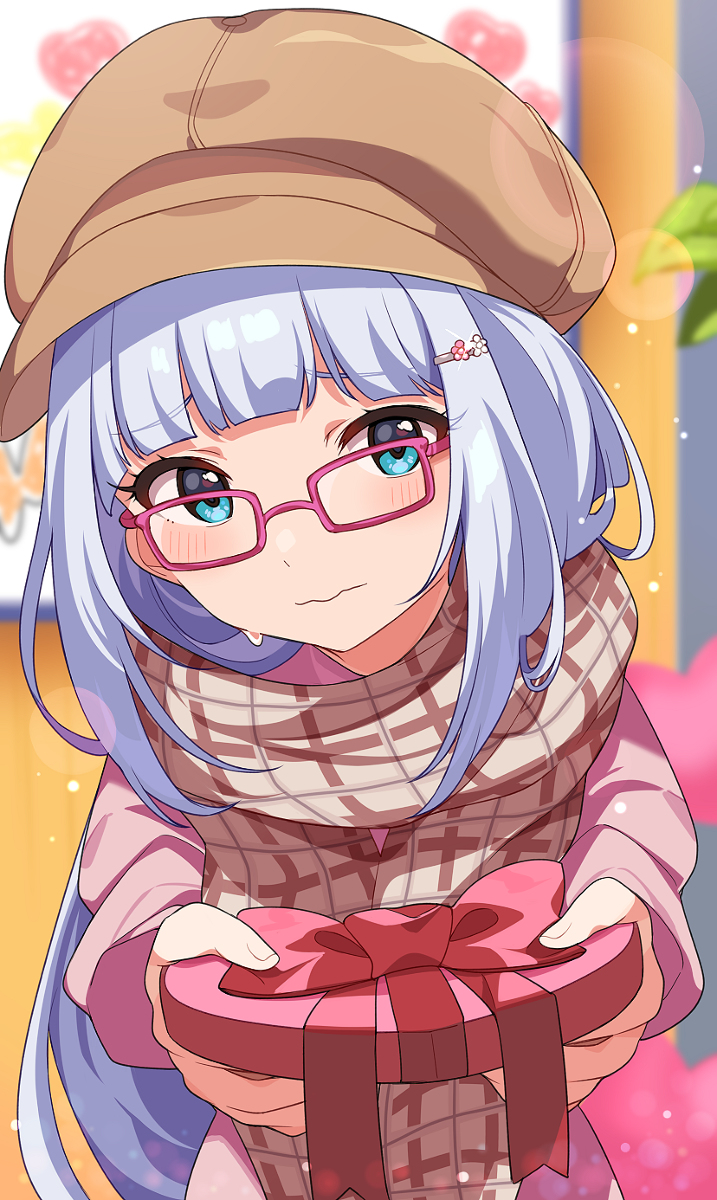 This is a pixiv picture whose title is 白石紬.