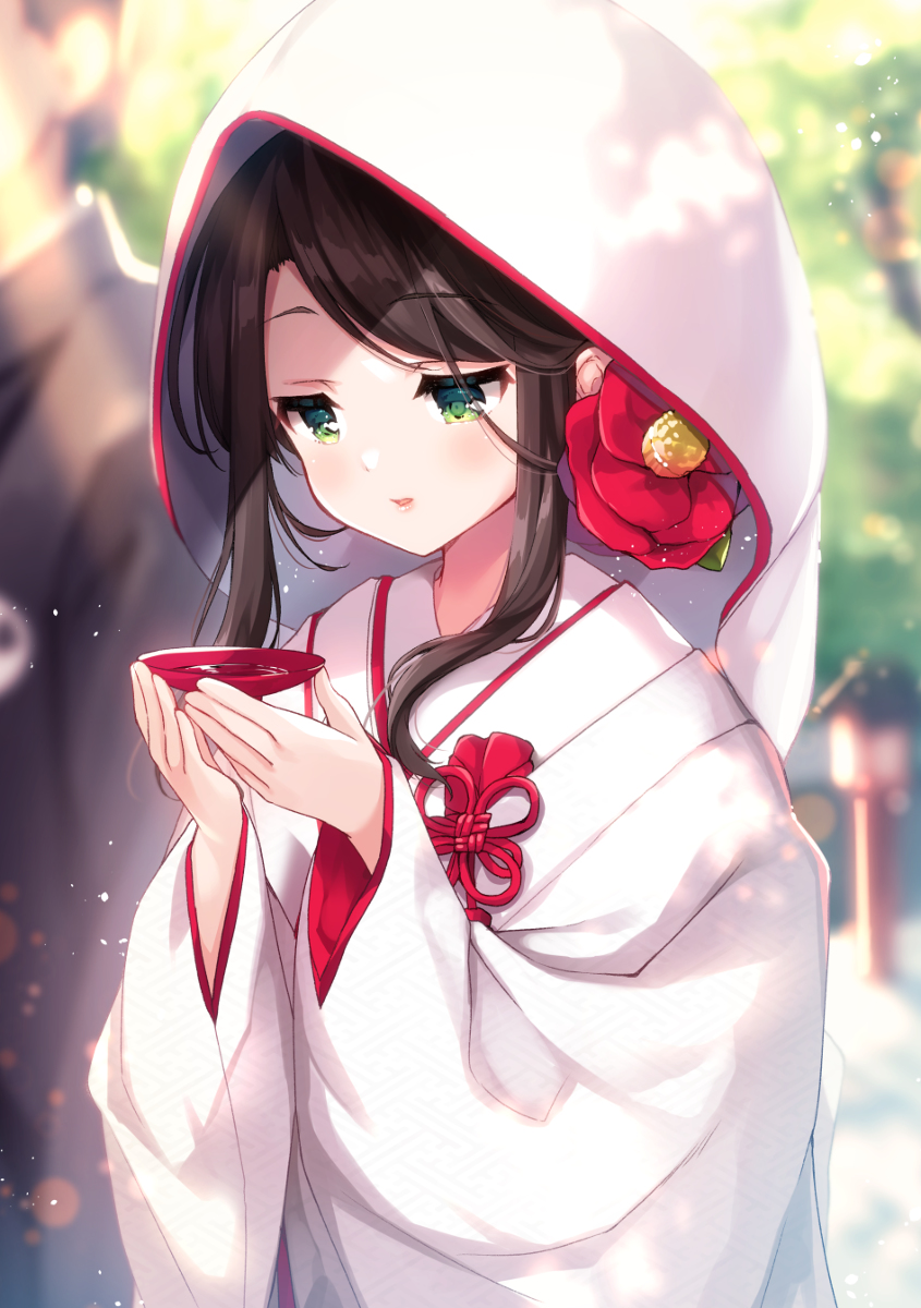 This is a pixiv picture whose title is ずっと好きだった子が結婚した.