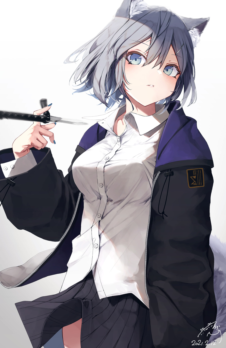 This is a pixiv picture whose title is 🗡.