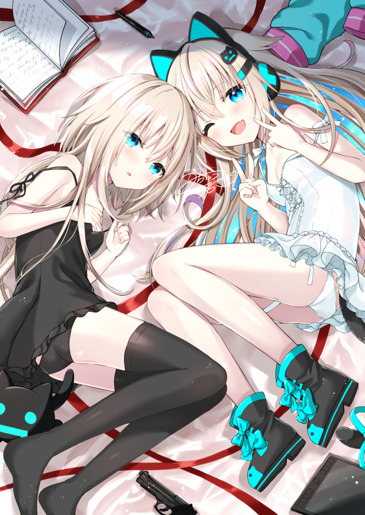 This is a pixiv picture whose title is Twitter4万人記念イラスト.