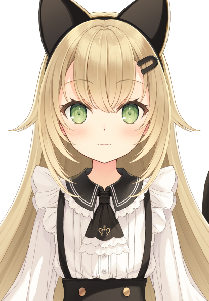 This is a pixiv picture whose title is フリーアバター作ってみました(Live2D).