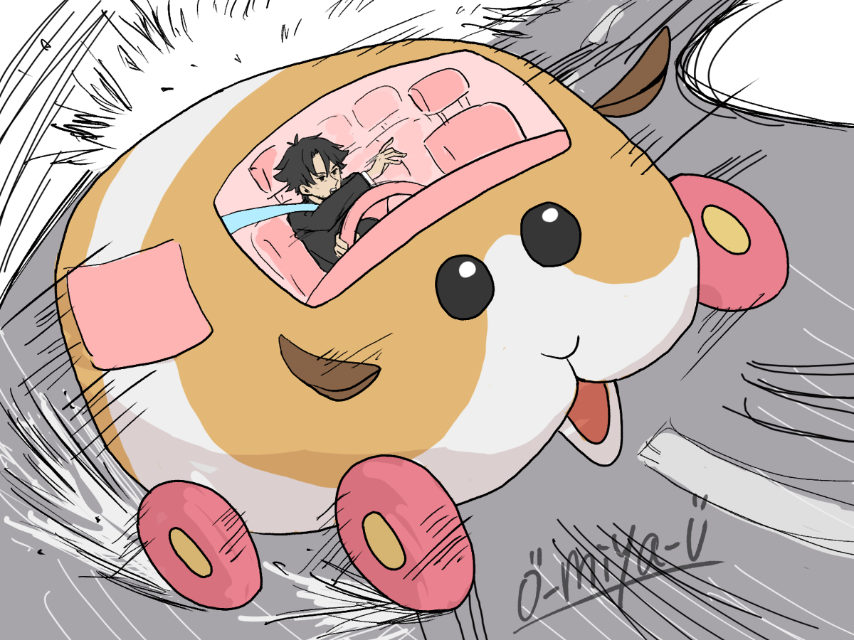 This is a pixiv picture whose title is 追撃.
