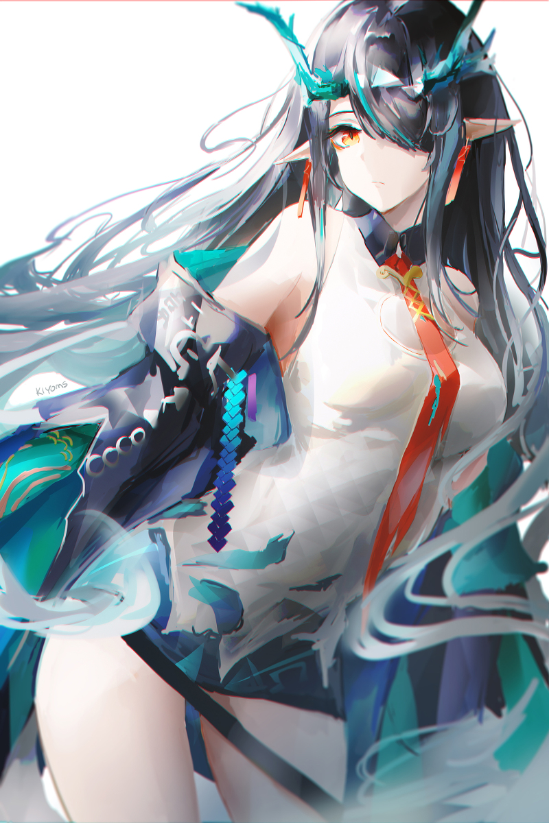 This is a pixiv picture whose title is dusk.