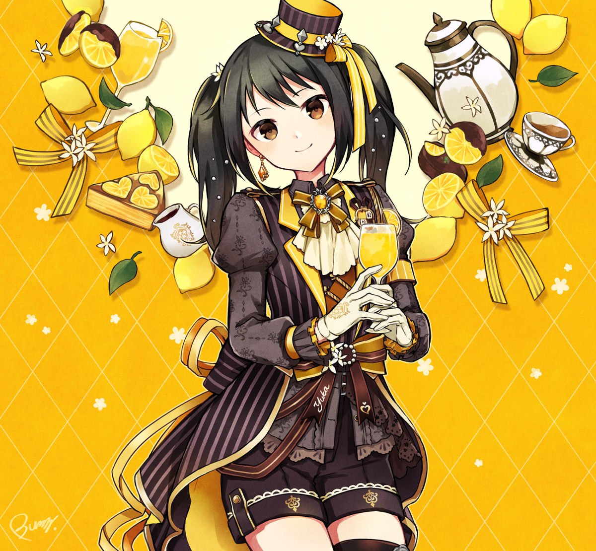 This is a pixiv picture whose title is 🍋.