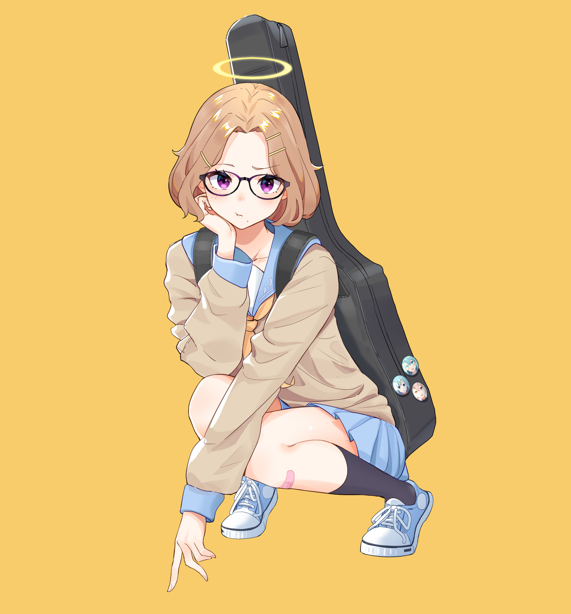 This is a pixiv picture whose title is Telecaster B-boy.