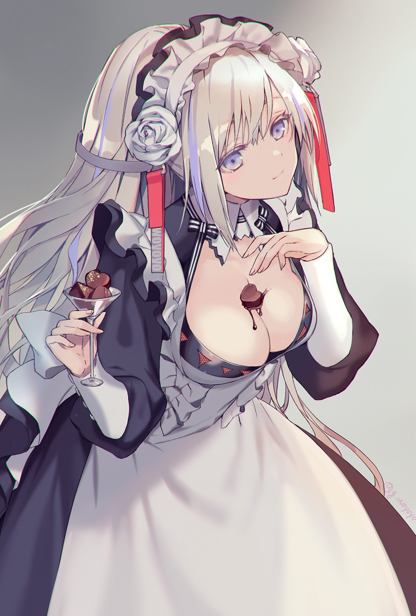 This is a pixiv picture whose title is 召し上がれ.