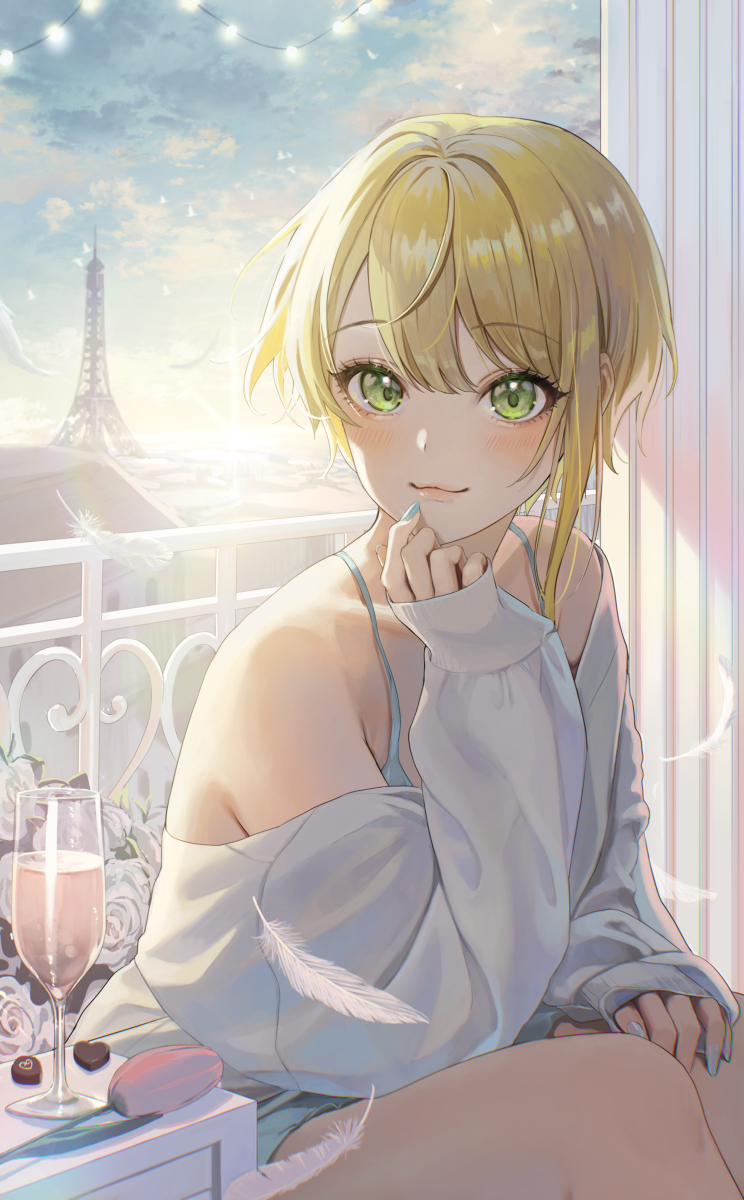 This is a pixiv picture whose title is happy birthday.