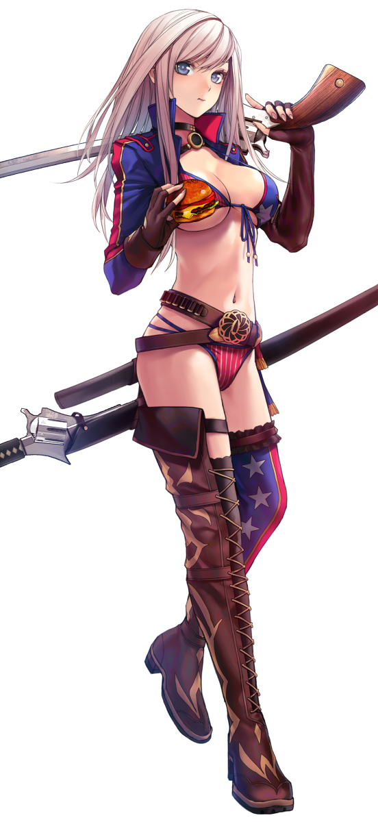 This is a pixiv picture whose title is 水着武蔵ちゃん.