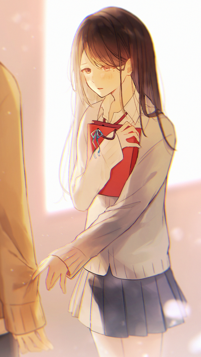This is a pixiv picture whose title is 受け取ってくれませんか…？.