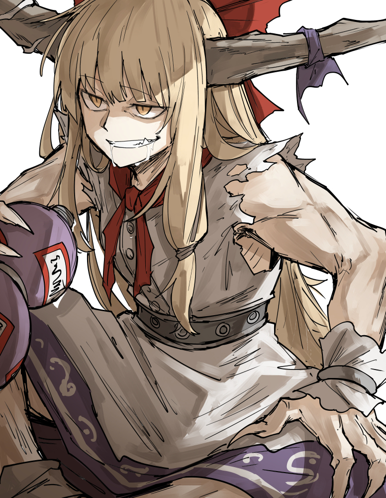 This is a pixiv picture whose title is 砕月.