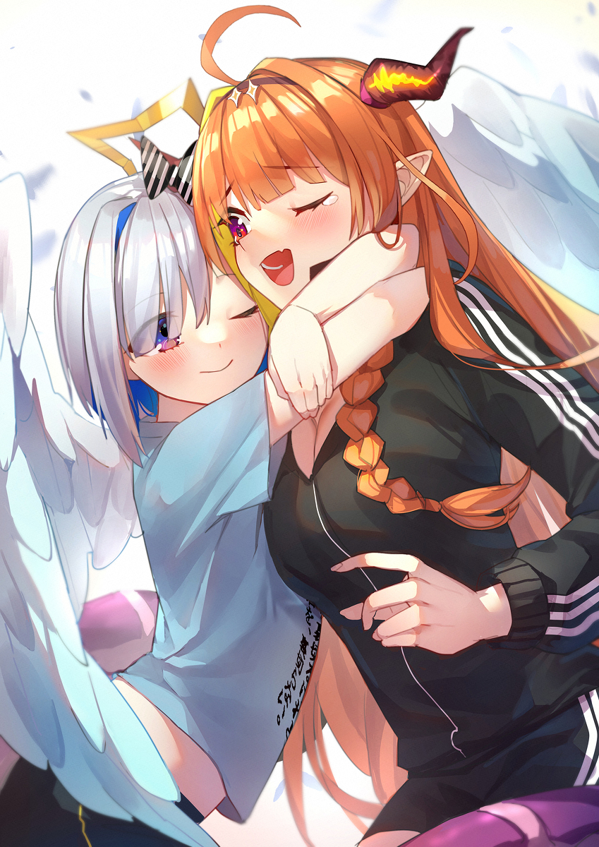 This is a pixiv picture whose title is Embrace.