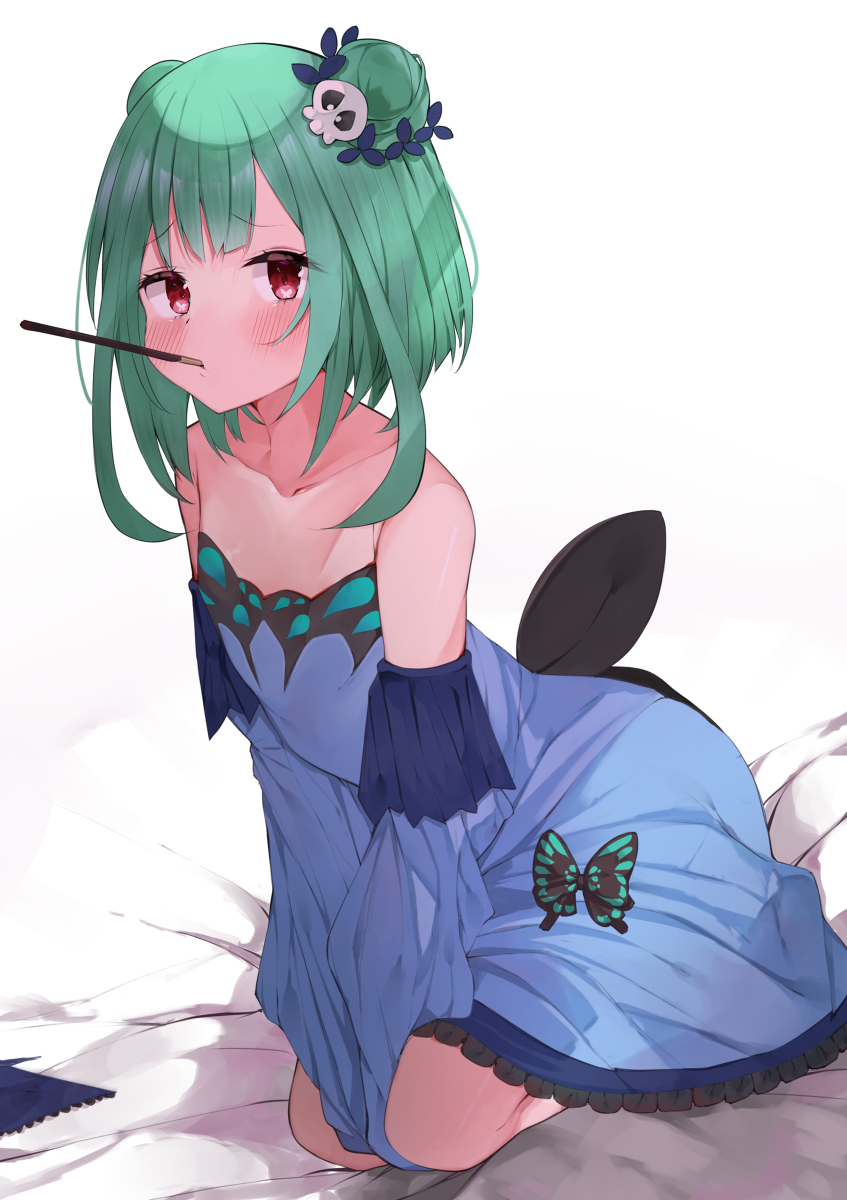 This is a pixiv picture whose title is ちょこっとだけバレンタイン要素のある絵.