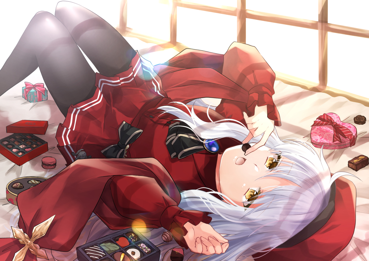 This is a pixiv picture whose title is バレンタイン💕.