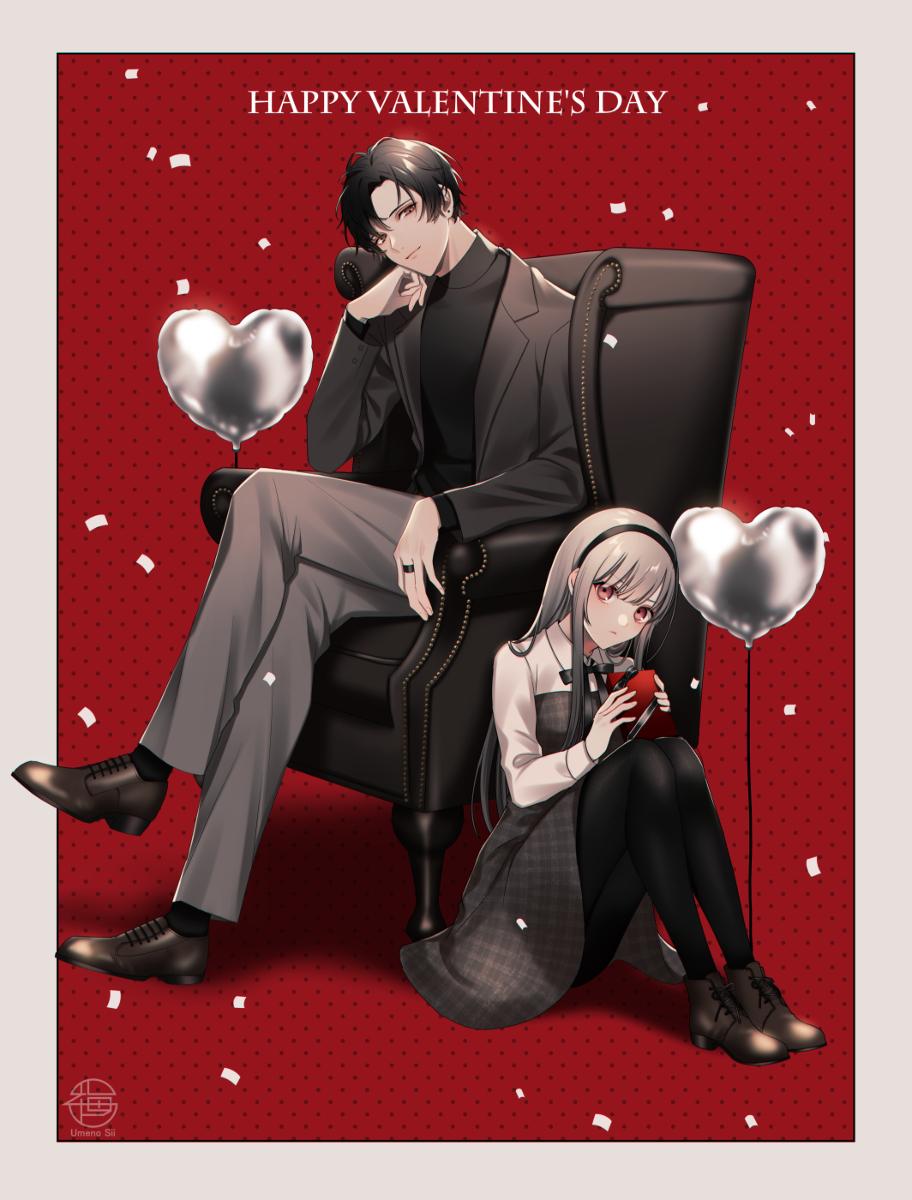 This is a pixiv picture whose title is 💗Happy Valentine's Day💗.