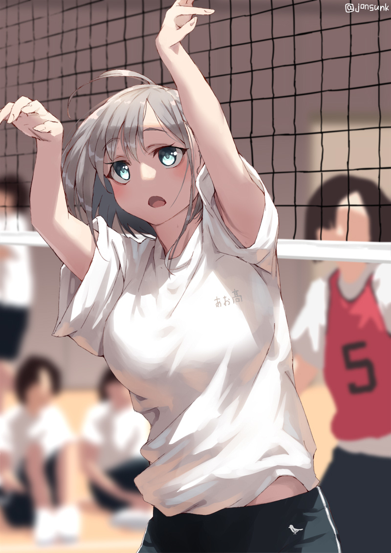 This is a pixiv picture whose title is セッター系女子.