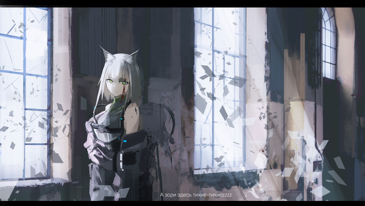 This is a pixiv picture whose title is 凯尔希.