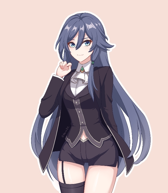 This is a pixiv picture whose title is 符华生日快乐.