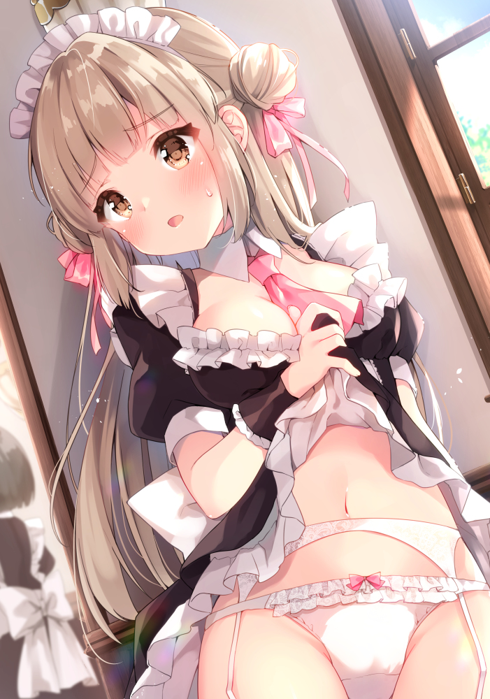 This is a pixiv picture whose title is お屋敷の日課.