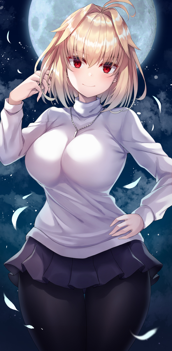 This is a pixiv picture whose title is アルクェイド・ブリュンスタッド.