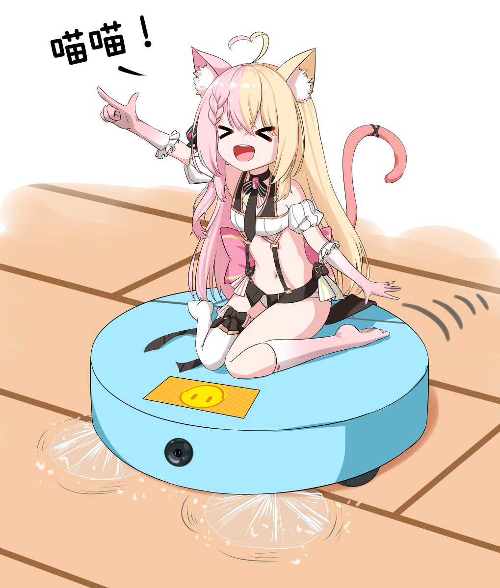 This is a pixiv picture whose title is 猫猫御用坐骑.