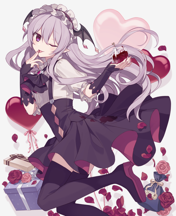 This is a pixiv picture whose title is 吸血鬼ちゃん.