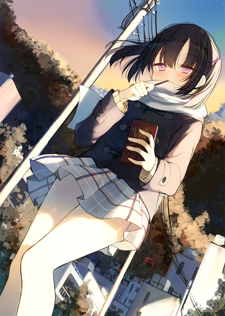 This is a pixiv picture whose title is ぽりぽり.