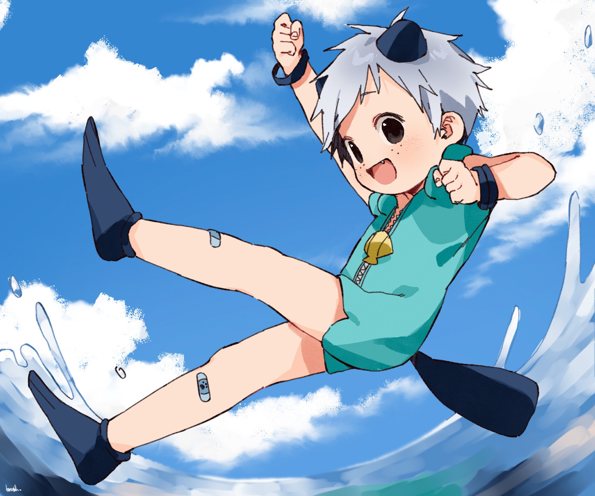 This is a pixiv picture whose title is Oshawott boyo :>.