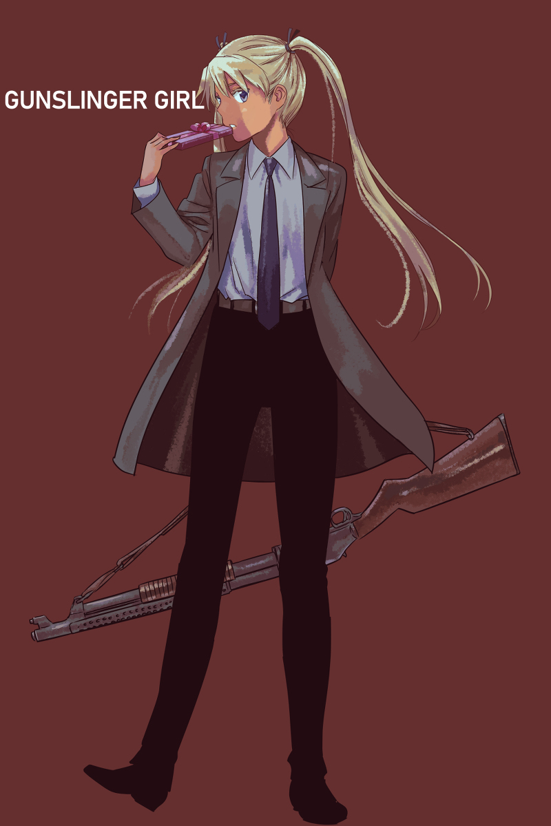 This is a pixiv picture whose title is バレンタイン・トリエラ（GUNSLINGER GIRL）.