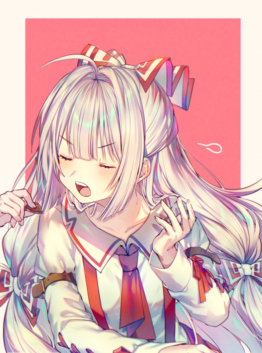 This is a pixiv picture whose title is もこもこ.