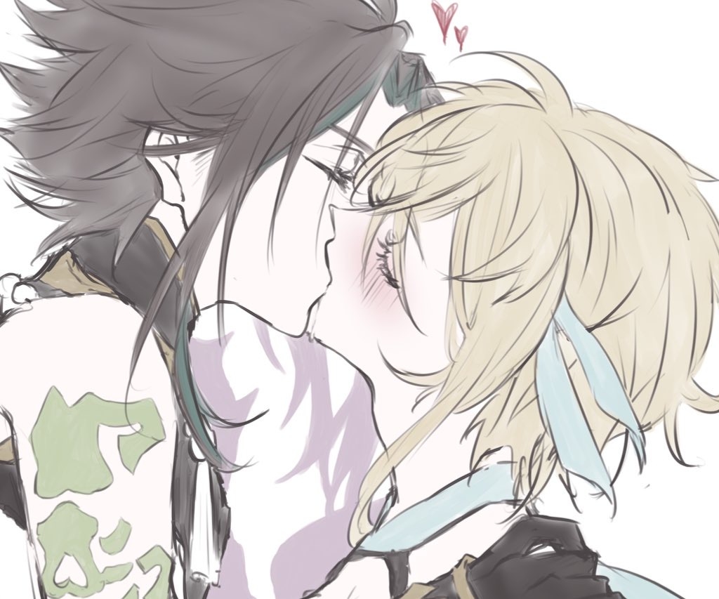 This is a pixiv picture whose title is 魈蛍ツイログ①.