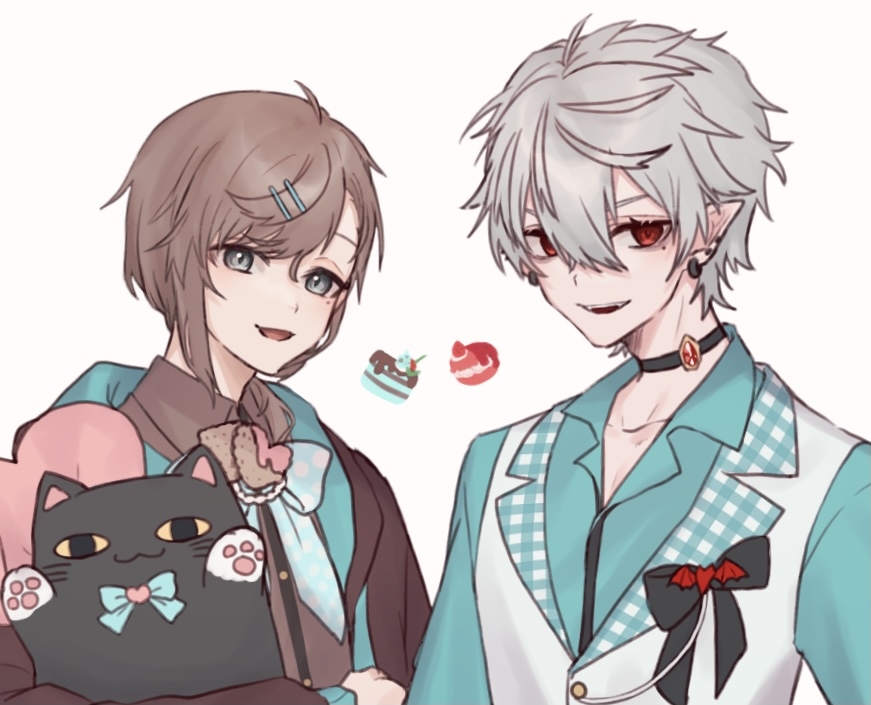 This is a pixiv picture whose title is 🍫.