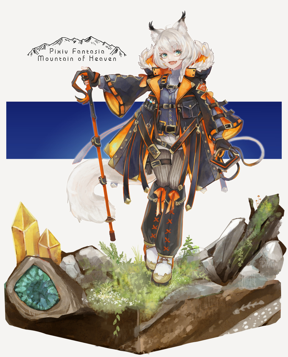 This is a pixiv picture whose title is 【PFMOH】熾し火のホタカ【戦士】.