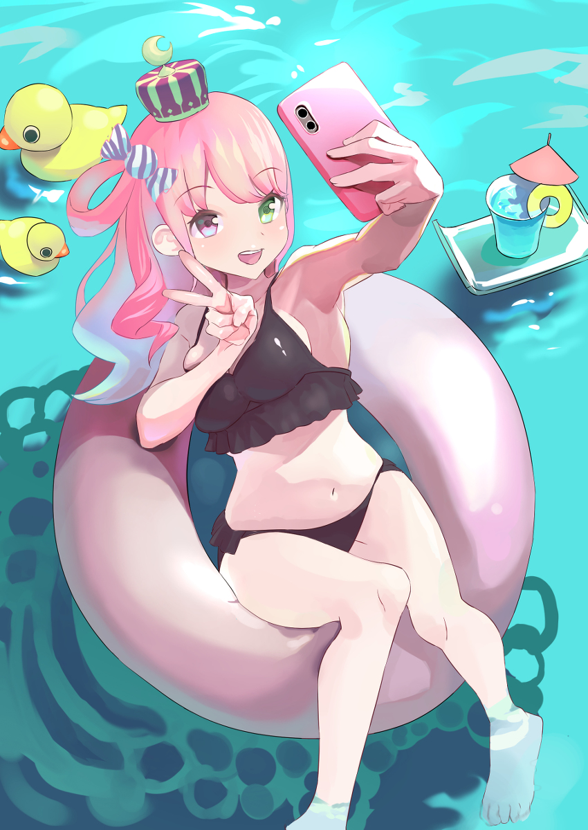 This is a pixiv picture whose title is 116日目 『夏ルーナ』.