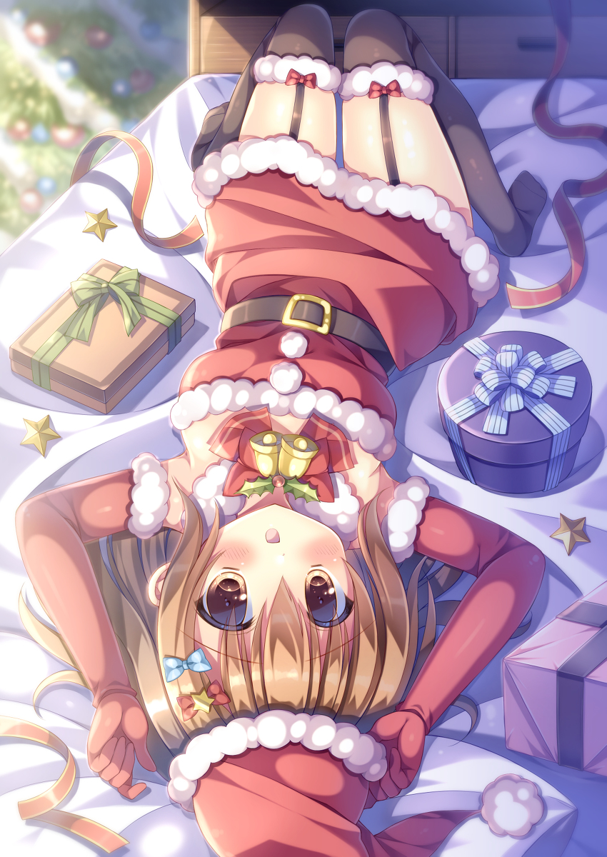 This is a pixiv picture whose title is クリスマスりくちゃん.