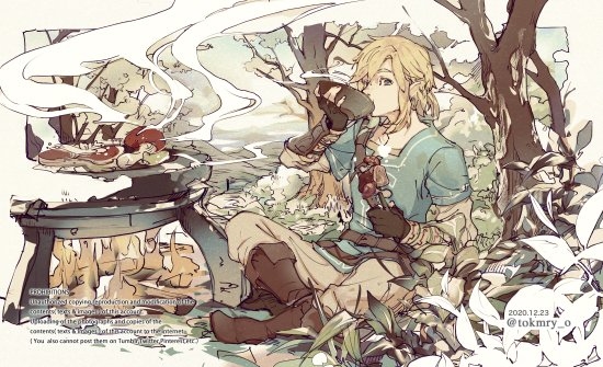 This is a pixiv picture whose title is うまい飯.