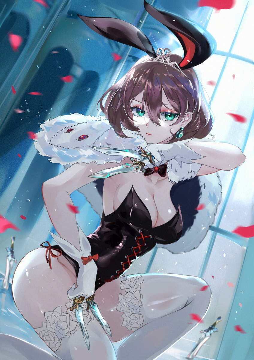 This is a pixiv picture whose title is Bunny.