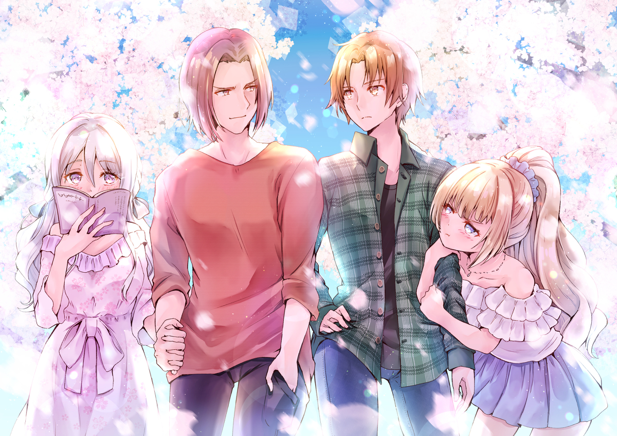 This is a pixiv picture whose title is 🌸ようこそ実力至上主義の教室へ🌸.