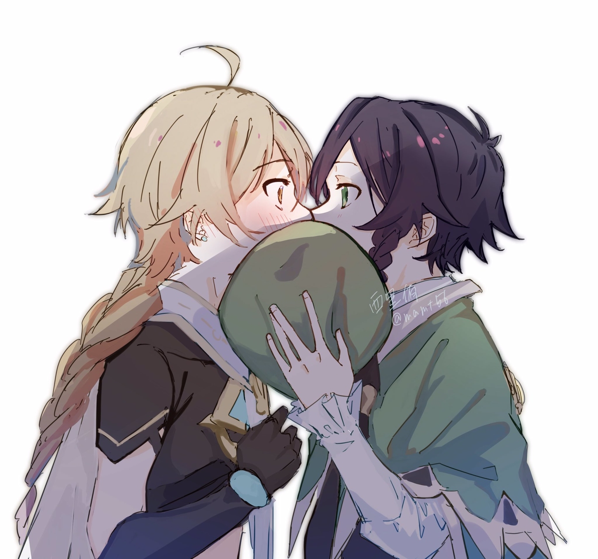 This is a pixiv picture whose title is 無題.
