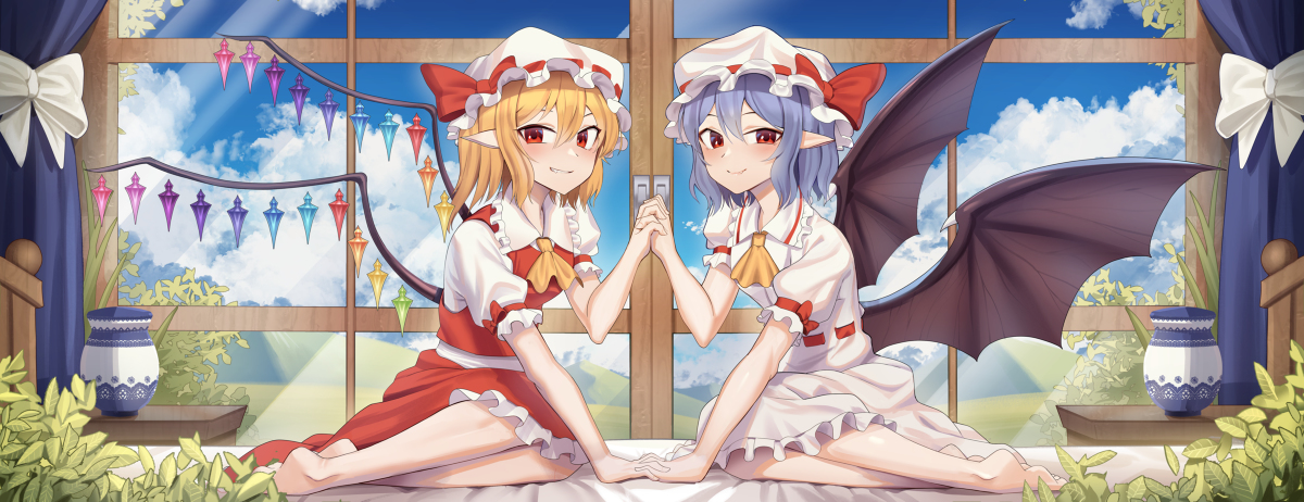 This is a pixiv picture whose title is 姉妹.