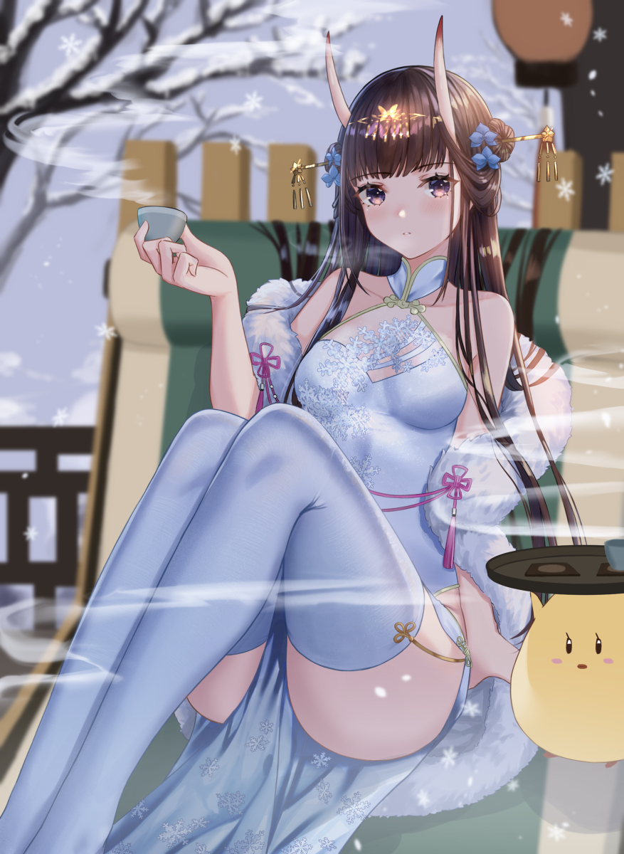 This is a pixiv picture whose title is 旧正月.