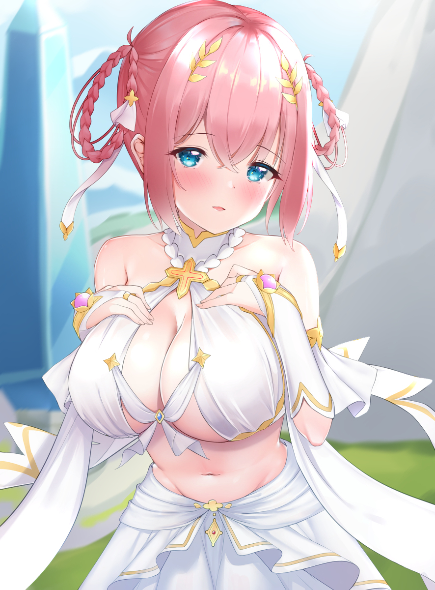 This is a pixiv picture whose title is ユイ(プリコネ).
