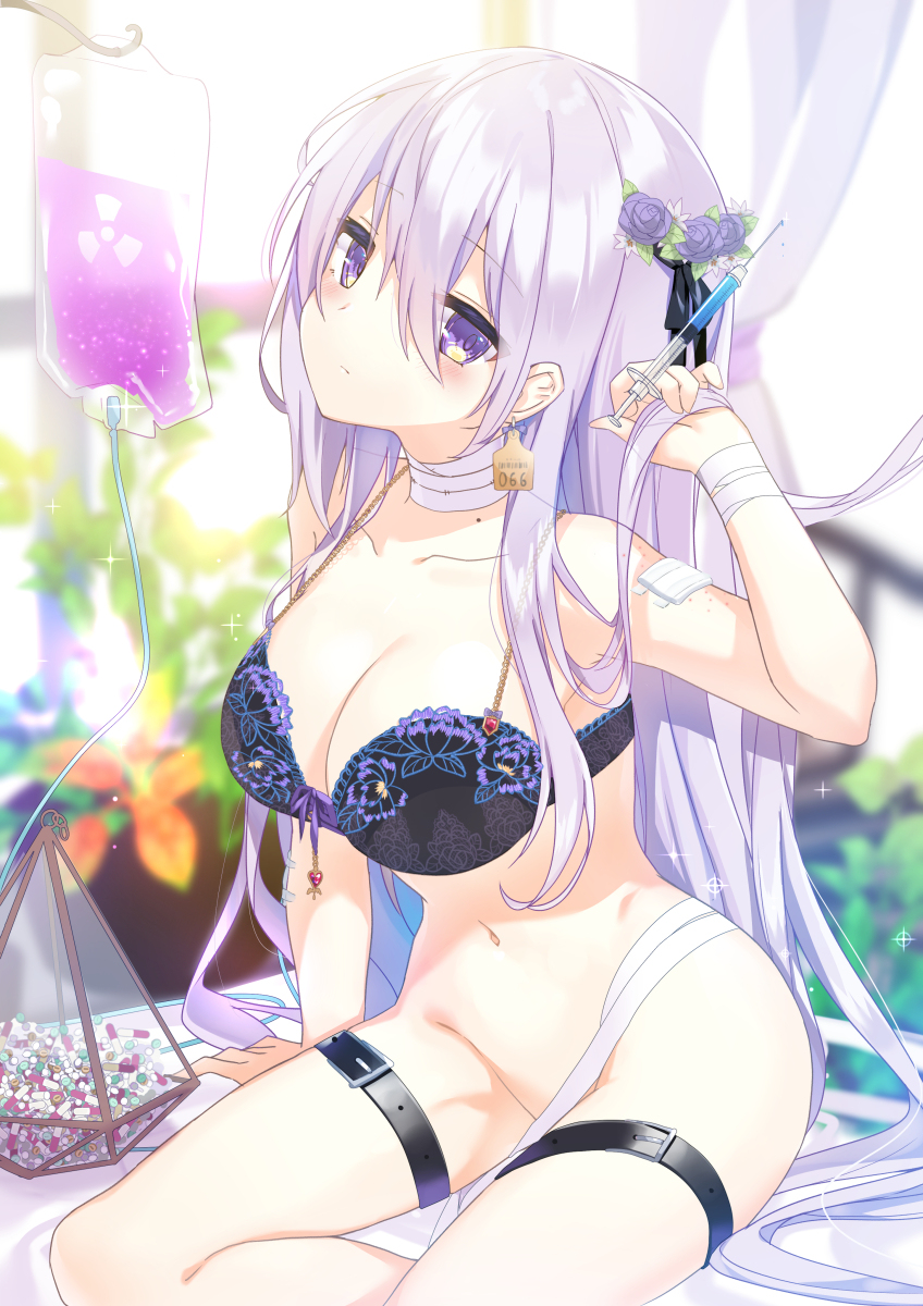 This is a pixiv picture whose title is 染めて満たして.
