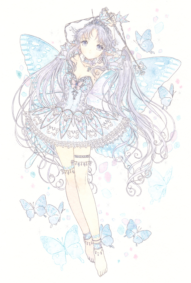 This is a pixiv picture whose title is Glass fairy.