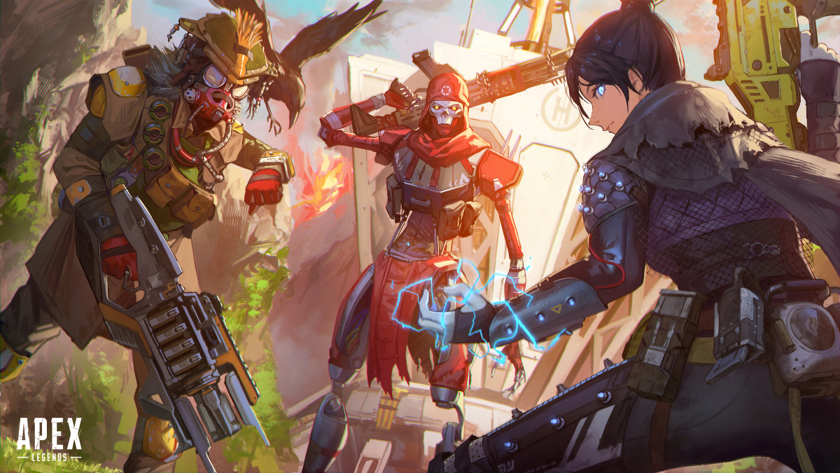 This is a pixiv picture whose title is Apex Legends.