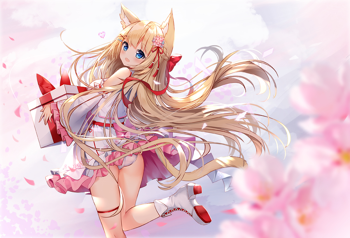 This is a pixiv picture whose title is 依赖主：啾啾猫猫awsl.