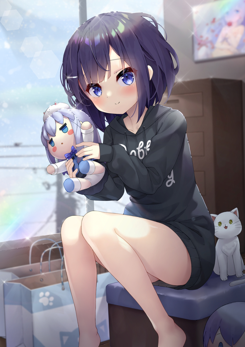 This is a pixiv picture whose title is チノ推しのオタク少女フユちゃん.